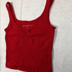 Aeropostale Women's Red Camisole Sz M (T3)